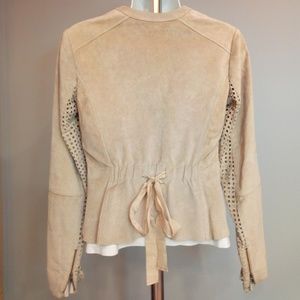 Tracy Reese Genuine Leather Jacket